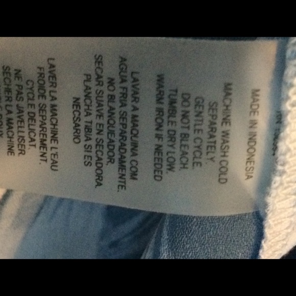 SIONI Blue & White Floral Bomber Jacket - Picture 5 of 6